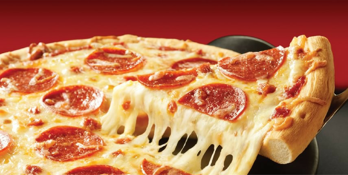 IMAGEN: Esta es la manera correcta de comer pizza