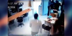 VIDEO: Juez golpea a su asistente