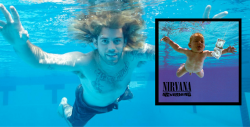 Bebé de Nirvana recrea portada 25 años después
