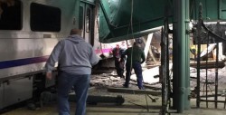 Más de 100 heridos en choque de tren en Nueva Jersey