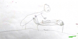 Niña de 5 años denuncia a abusador en dibujo