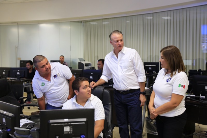 Quirino Ordaz visita instalacione de la SSP