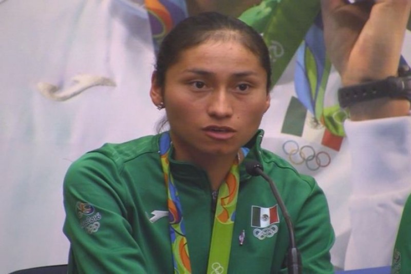 Lupita González medallista en Rio ya está en México