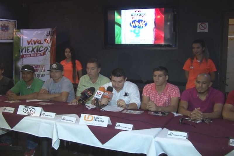 Anuncian la función de box "Viva México de un solo golpe"