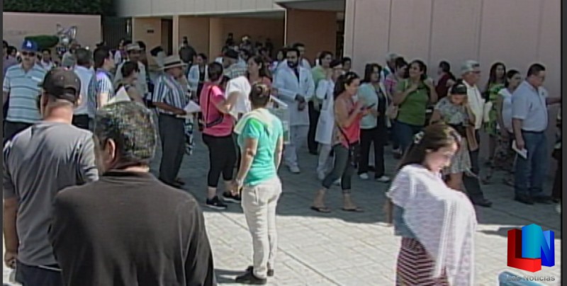 Simulacro en UMF IMSS.