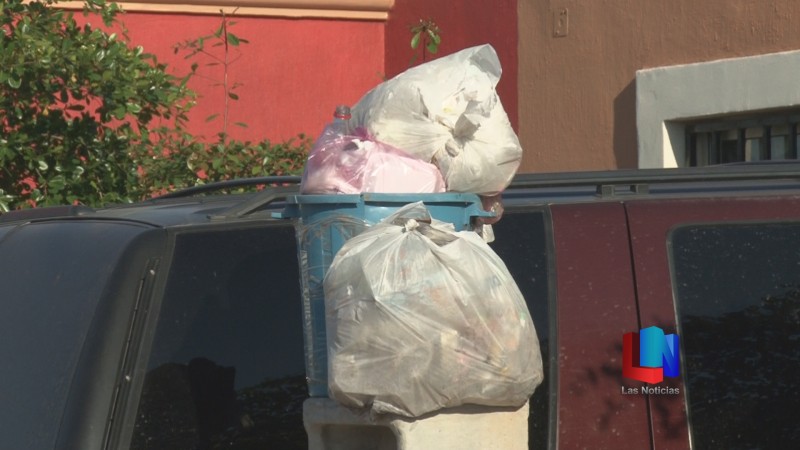 Piden servicio de recolección de basura