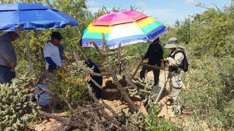 "Rastreadoras"  encuentran un cuerpo más en Las Bolsas de Tosalibampo