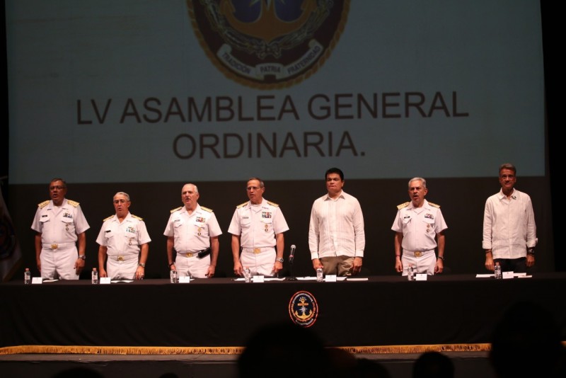 Mazatlán es sede de la LV Asamblea General Ordinaria de la Asociación de la Heroica Escuela Naval.