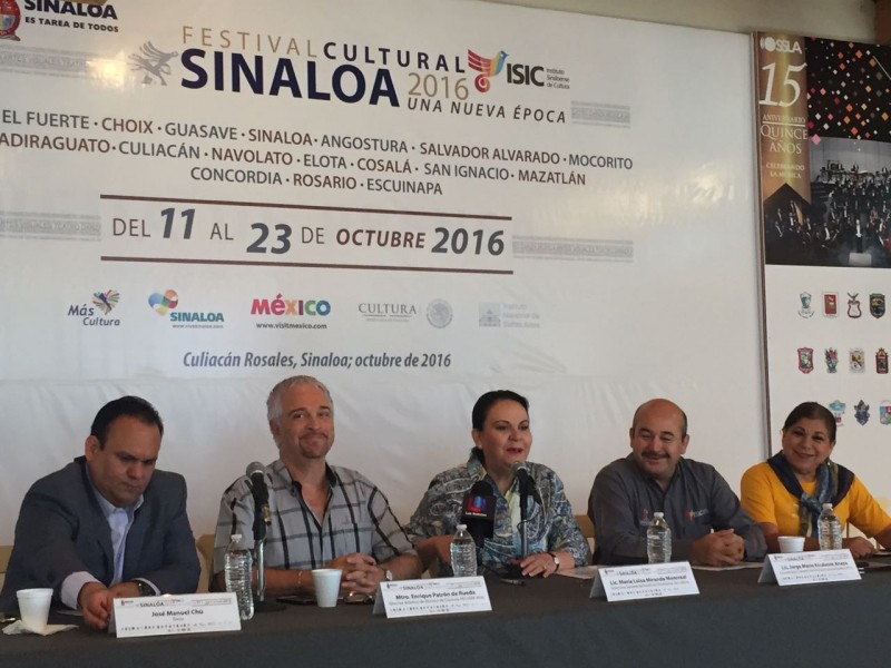 Prepara ISIC clausura del Festival Cultural Sinaloa 2016