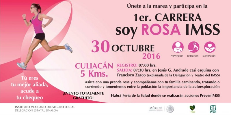 IMSS concientiza sobre la detección del cáncer de mama.