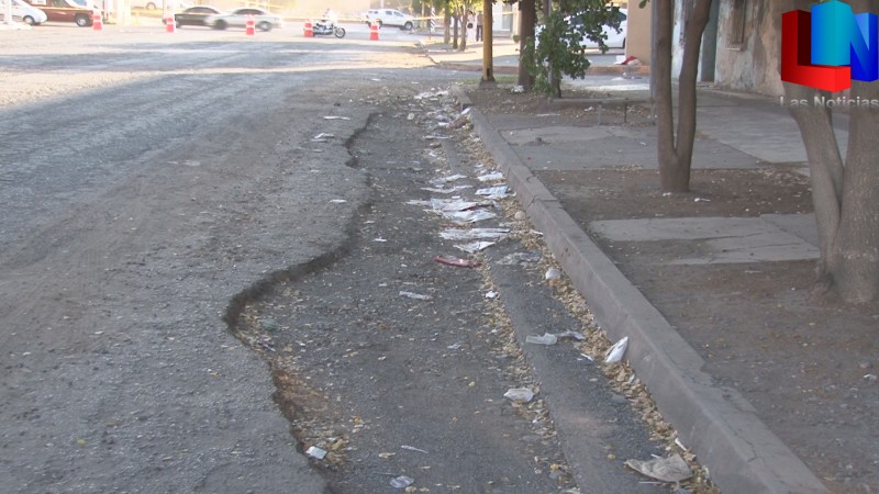 Inician repavimentación en la Guerrero