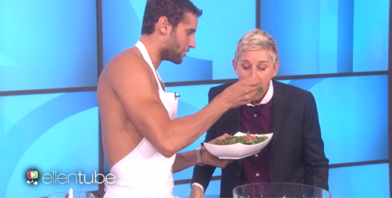 VIDEO: El chef mas guapo de Perú estuvo con Ellen