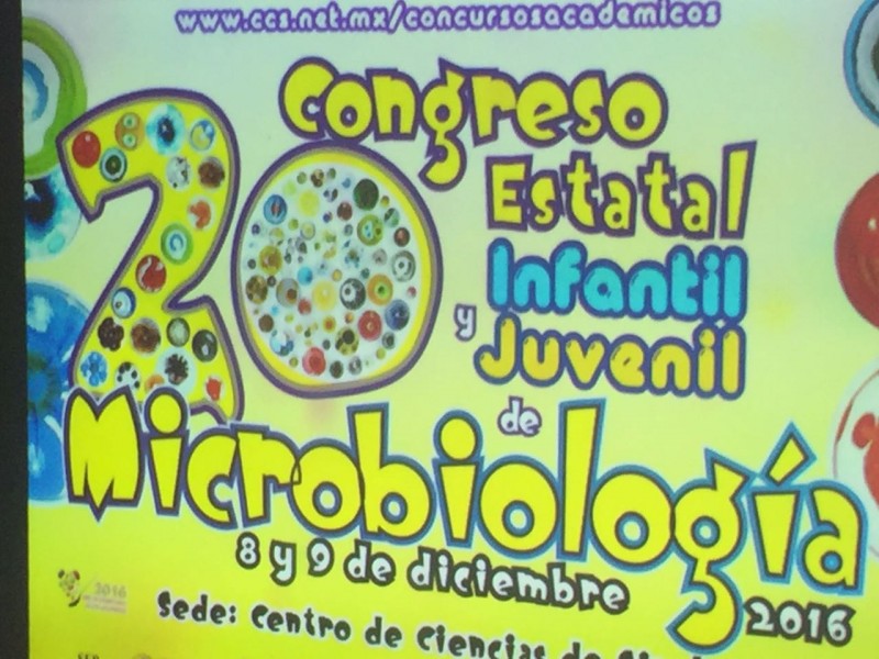 Lanzan convocatoria para Congreso estatal de Microbiología