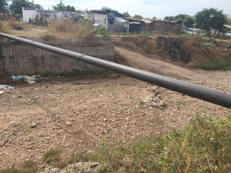 Siguen sin puente en Fraccionamiento Alameda