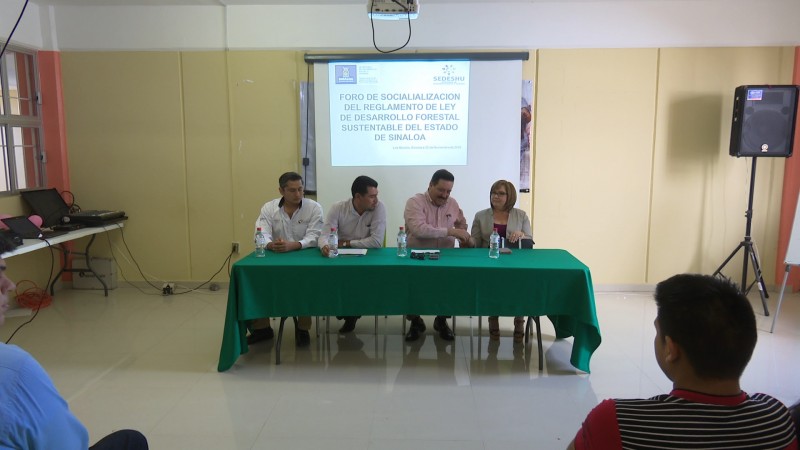 Socializan nueva ley forestal