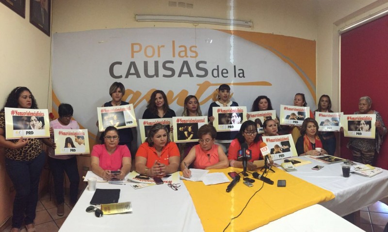 Urgente declaratoria de Alerta de género en Sinaloa: PRD
