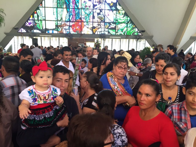 Sin reporte de incidentes durante celebración del Día de la Virgen de Guadalupe