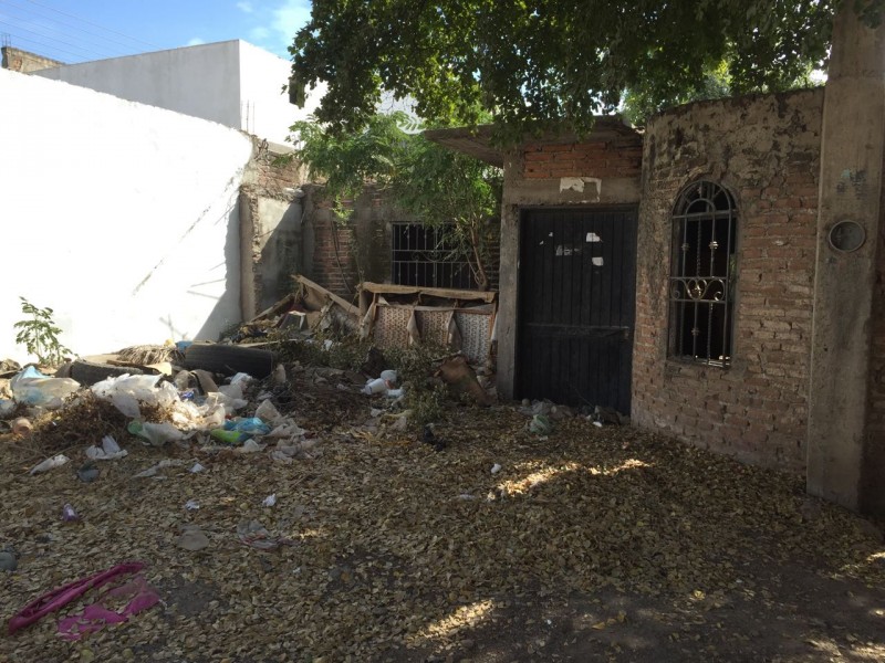 Casa abandona en la Adolfo López Mateos