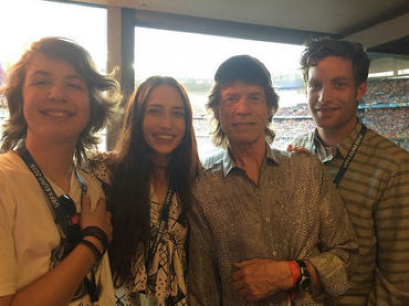 Dan a conocer al octavo hijo de Mick Jagger