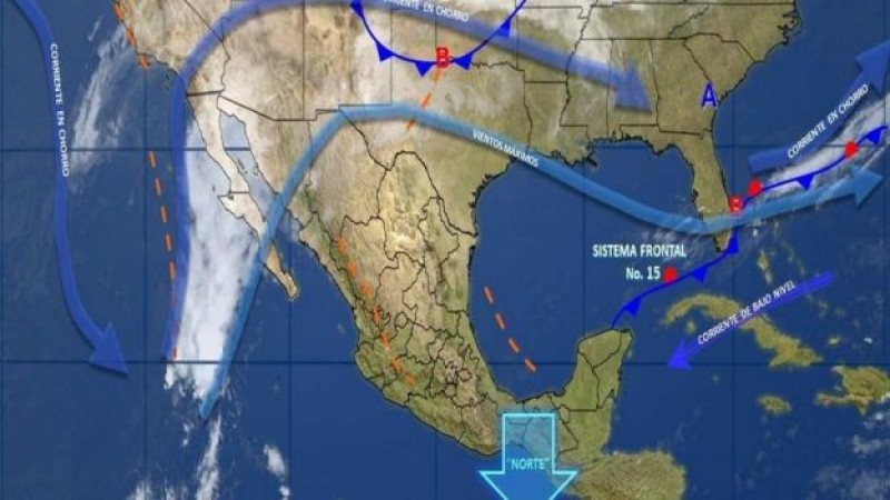 Prevén fuertes vientos en norte y noreste del país