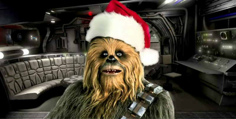 VIDEO: Chewbacca te canta un famoso villancico