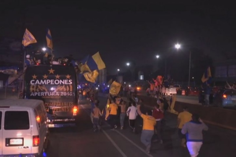 Tigres celebra quinto campeonato con su afición