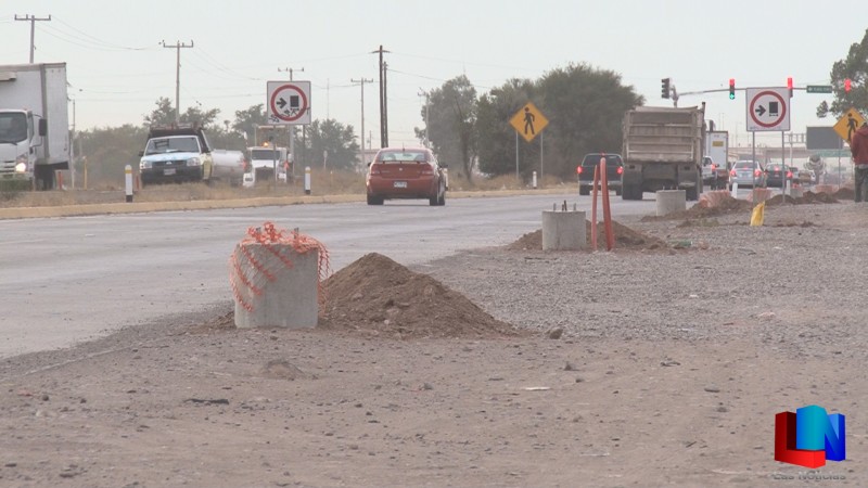 Avanzan trabajos en la Carretera Internacional