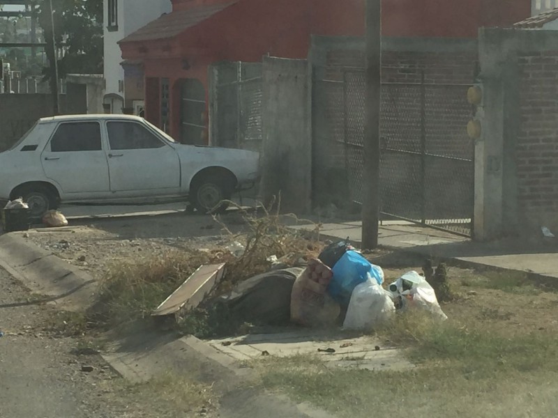 Se acumula la basura en el Fraccionamiento Colinas del Sol