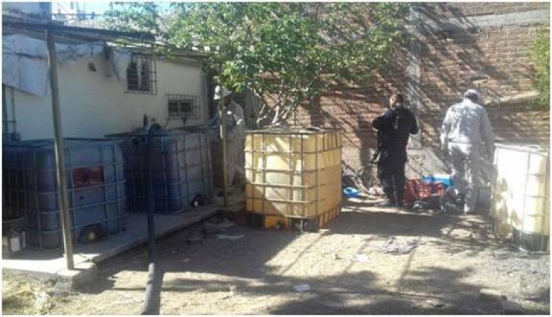 Aseguramiento de gasolina histórica dentro del estado de Sinaloa