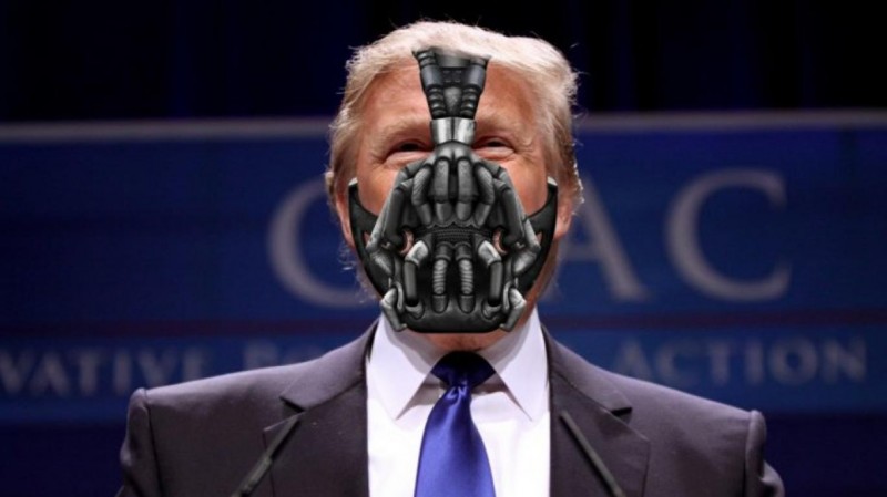 El discurso aterradoramente similar de Trump y Bane