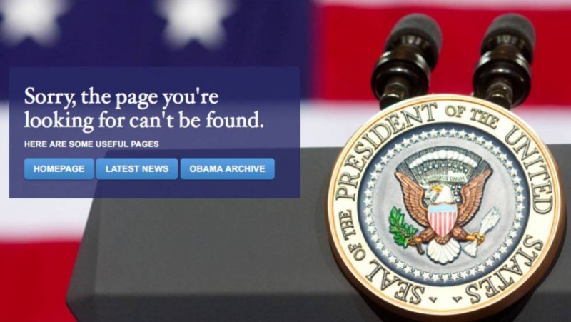Casa Blanca de Trump elimina el español de su página web