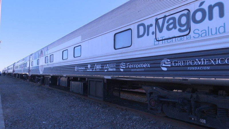 Llega el doctor vagón a Los Mochis