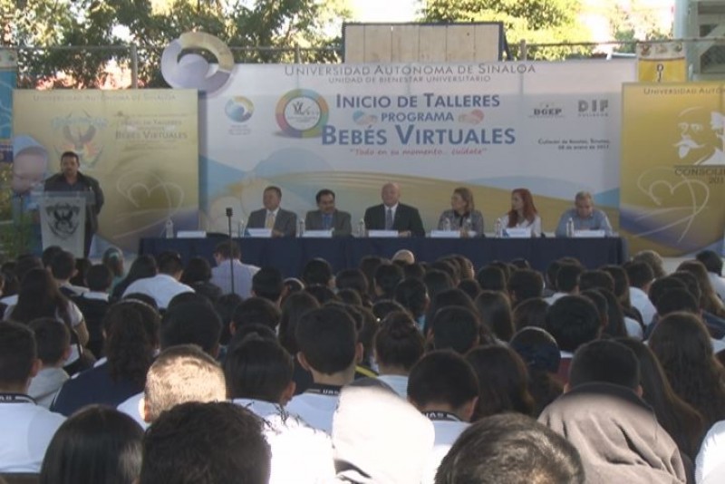 Sensibilizan a estudiantes de la U.A.S. sobre paternidad responsable