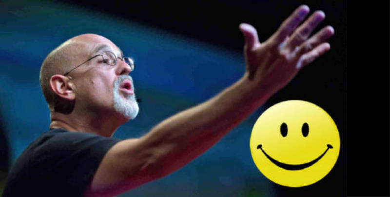 Él tiene la receta de la felicidad