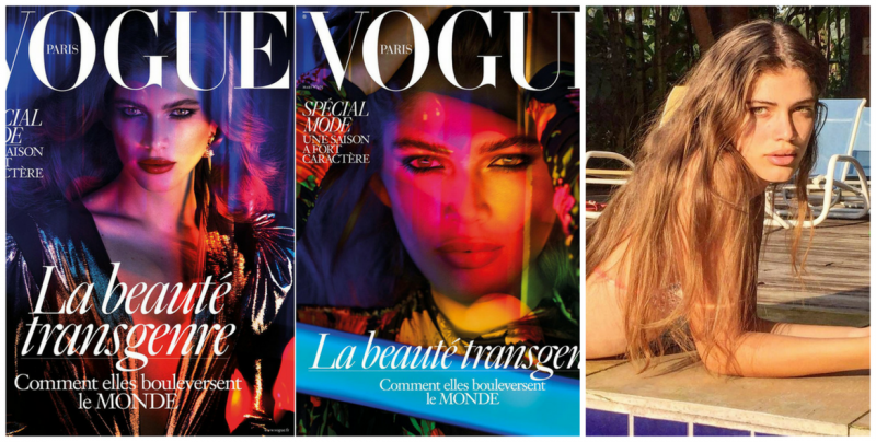 La primera modelo transgénero en ser portada de Vogue París
