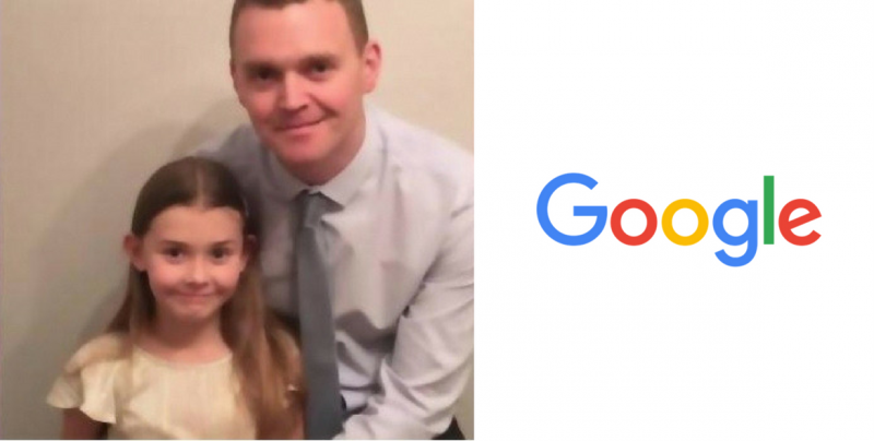 Niña de 7 años pide trabajo en Google y le responden