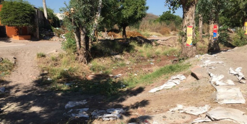 Temen por malas condiciones del arroyo