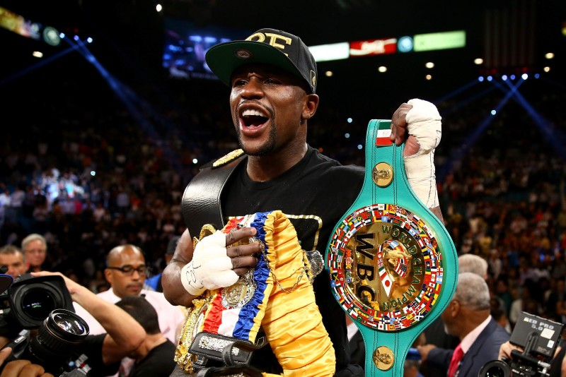 40 años de Floyd Mayweather