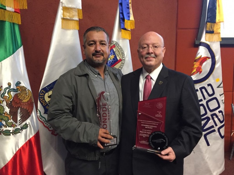 La UAS recibe reconocimiento por segundo lugar en Universiada