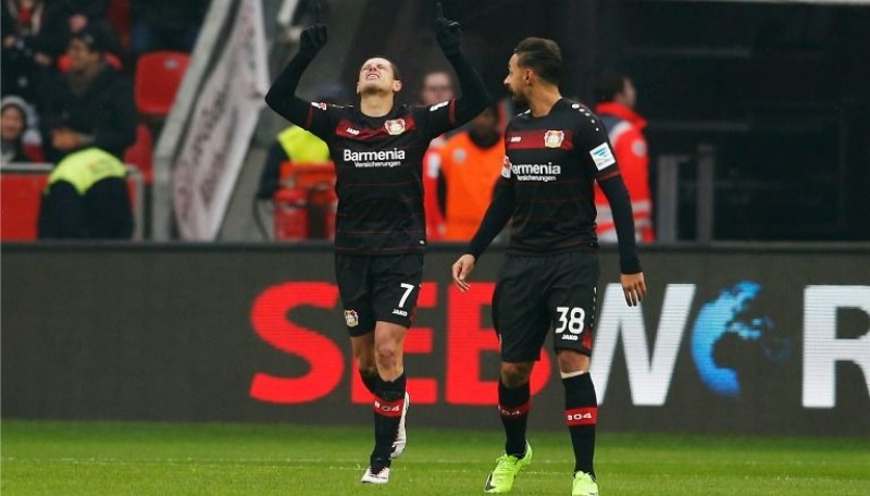 Javier "chicharito" Hernández el MVP de febrero en Bundesliga