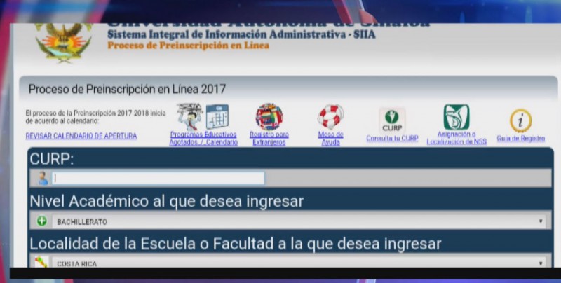 Preinscripciones de la UAS sufre ataque cibernético