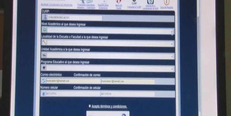 Indispensable que estudiantes paguen fichas de nuevo ingreso en la UAS