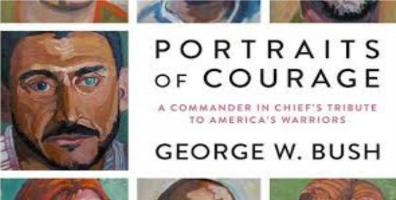 Exito libro de pinturas del expresidente George Bush