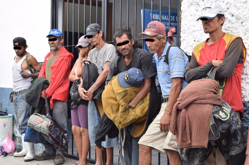 Realizan operativo por las vías