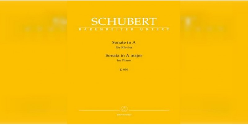 En venta copia única de composición de Shubert