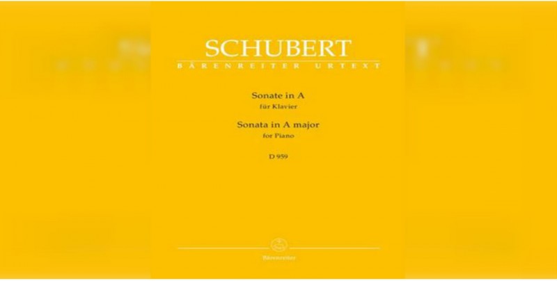 En venta copia única de composición de Shubert