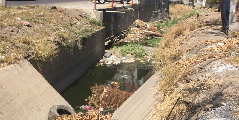 Por años han pedido que limpien el arroyo en Nuevo Culiacán