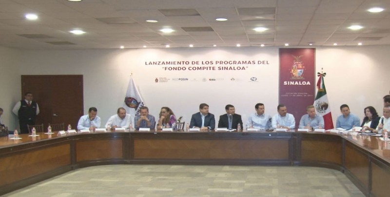 Lanzan programa Fondo Compite Sinaloa