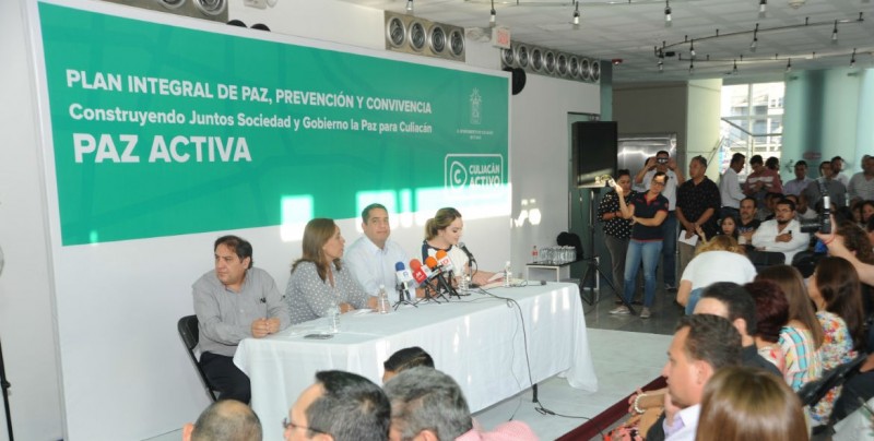Presentan programa “Paz Activa”