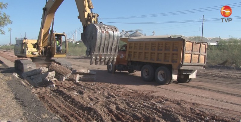 Notorio avance en los trabajos de la Carretera